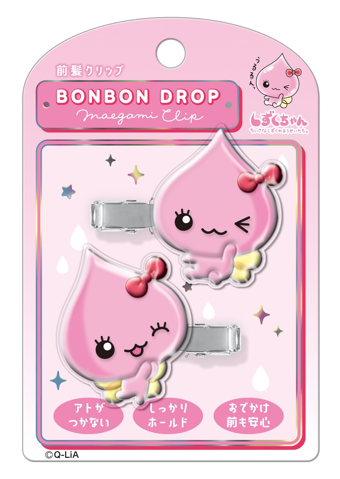 Coolia Shizuku-chan Hair Clip Bonbon Drop Bangs Clip Moisturizing